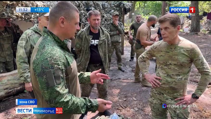 Видеоэкскурсия по позициям добровольцев «Тигра» в зоне СВО