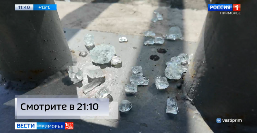 Юные вандалы устраивают погромы во Владивостоке