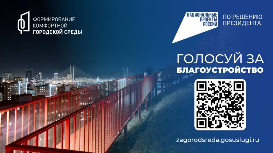 Во Владивостоке продолжается голосование за объекты благоустройства