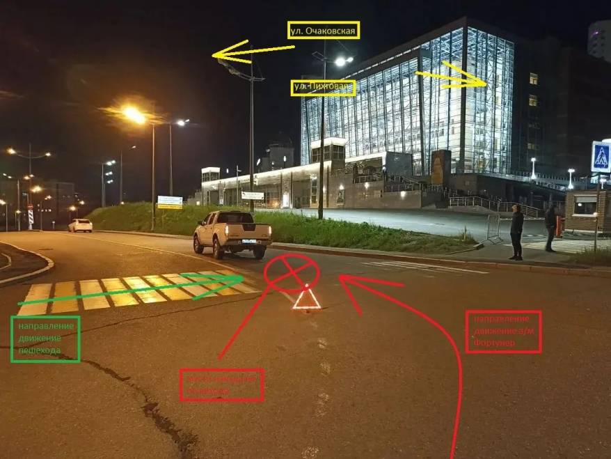 Авто наехало на подростка во Владивостоке