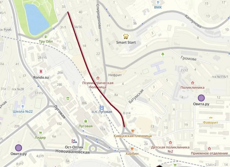 Во Владивостоке на всю ночь перекроют улицу Шепеткова