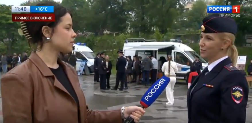 Приморцев приглашают провести "Один день с полицией" на набережной Владивостока