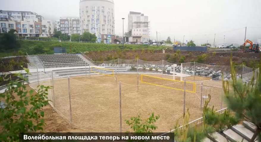 Песок, мосты, амфитеатр: во Владивостоке открылась вторая очередь пляжа на Патрокле