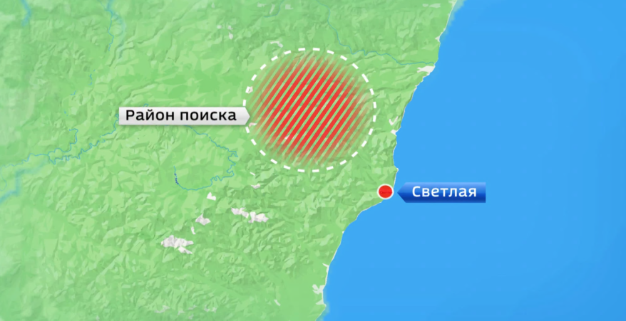 Спасатели, десантники и парашютисты ищут пропавший вертолет в Приморье