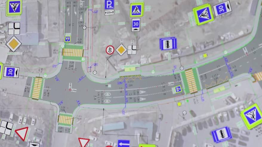 Перенос «зебры» и новые светофоры появятся на двух улицах Владивостока