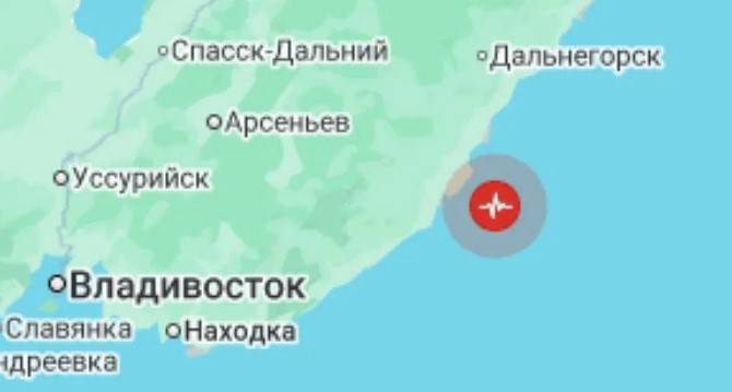 Угроза цунами? Землетрясение произошло у побережья Приморского края