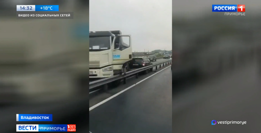 Непогода стала причиной нескольких серьезных ДТП в Приморье