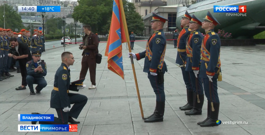 Во Владивостоке состоялся торжественный выпуск курсантов Дальневосточной пожарно-спасательной академии
