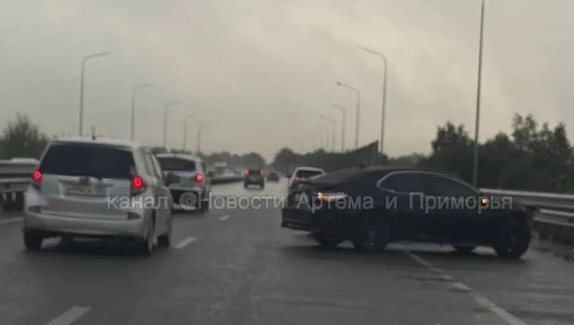 Жесткое ДТП произошло на аэропортовской трассе в Приморье