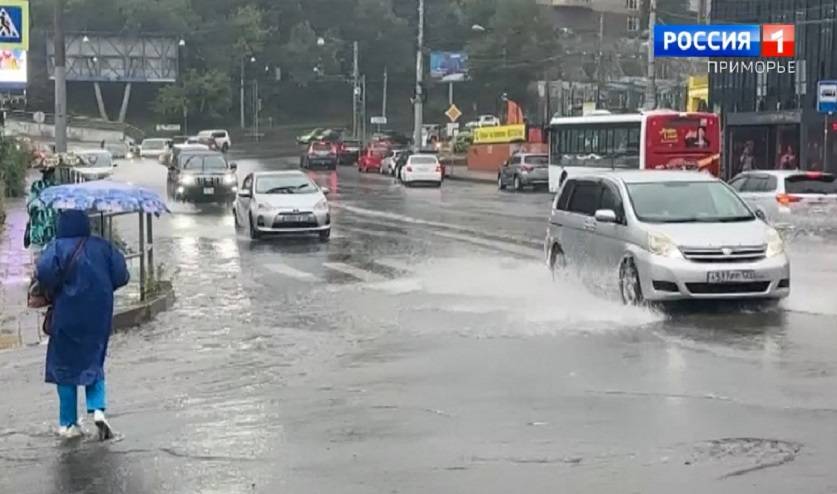 Дожди с грозами накроют Владивосток на несколько дней подряд