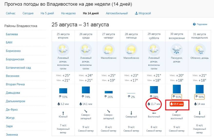 Cиноптики дали удручающий прогноз на последний уик-энд лета-2026