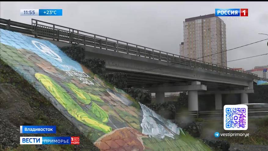 Два новых мурала во Владивостоке вдохновляют на приключения