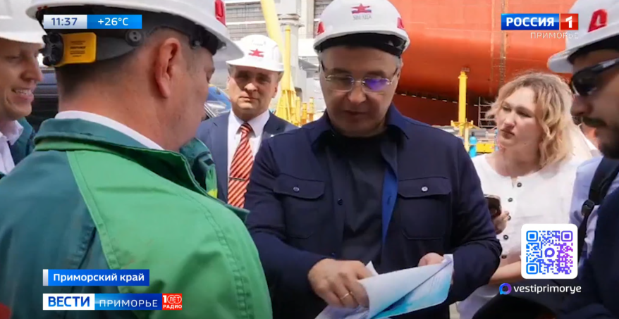 В Приморье прибыл министр науки и высшего образования России Валерий Фальков