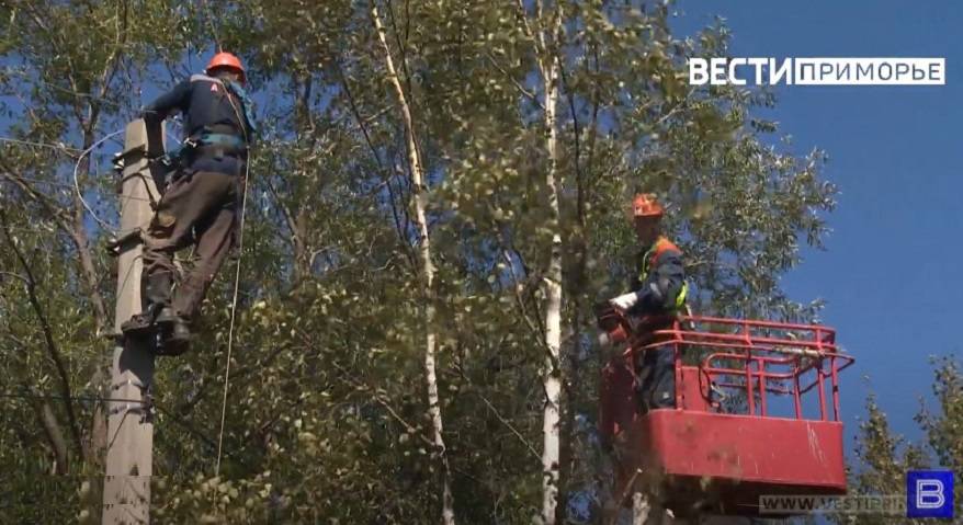 Энергетики ДРСК переведены на особый режим в Приморье
