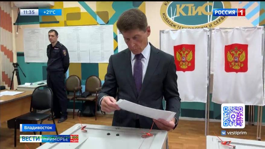 Олег Кожемяко принял участие в выборах
