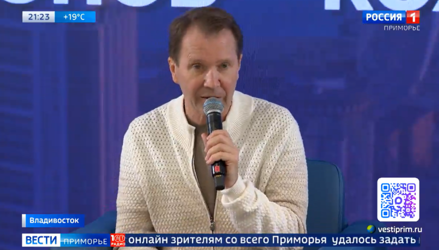Фильм "Арсеньев" обсудили на творческой встрече с актером Евгением Мироновым