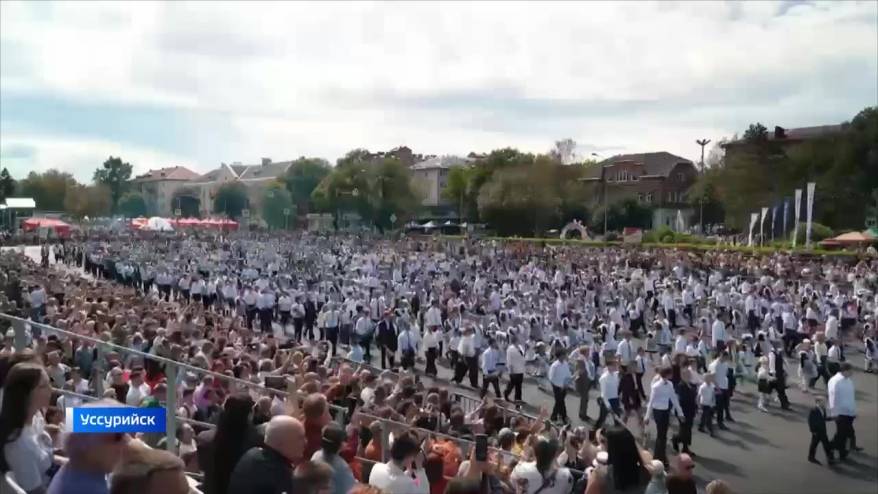 Большим праздником Уссурийск отметил свое 160-летие