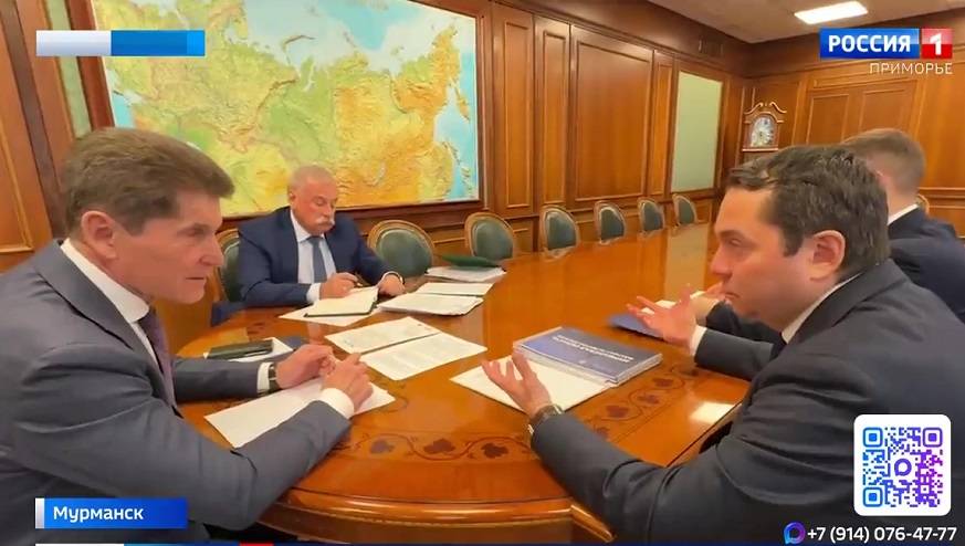 Олег Кожемяко озвучил идею развития транспортных маршрутов: Мурманск и Владивосток