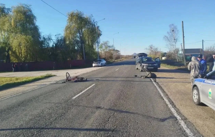Женщина за рулем "Хонда Шатл" насмерть сбила велосипедиста в Приморье