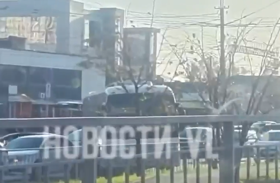ДТП парализовало движение общественного транспорта во Владивостоке