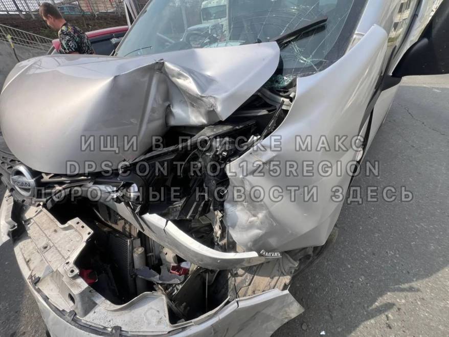 "Взбесившаяся" Honda устроила массовое ДТП во Владивостоке